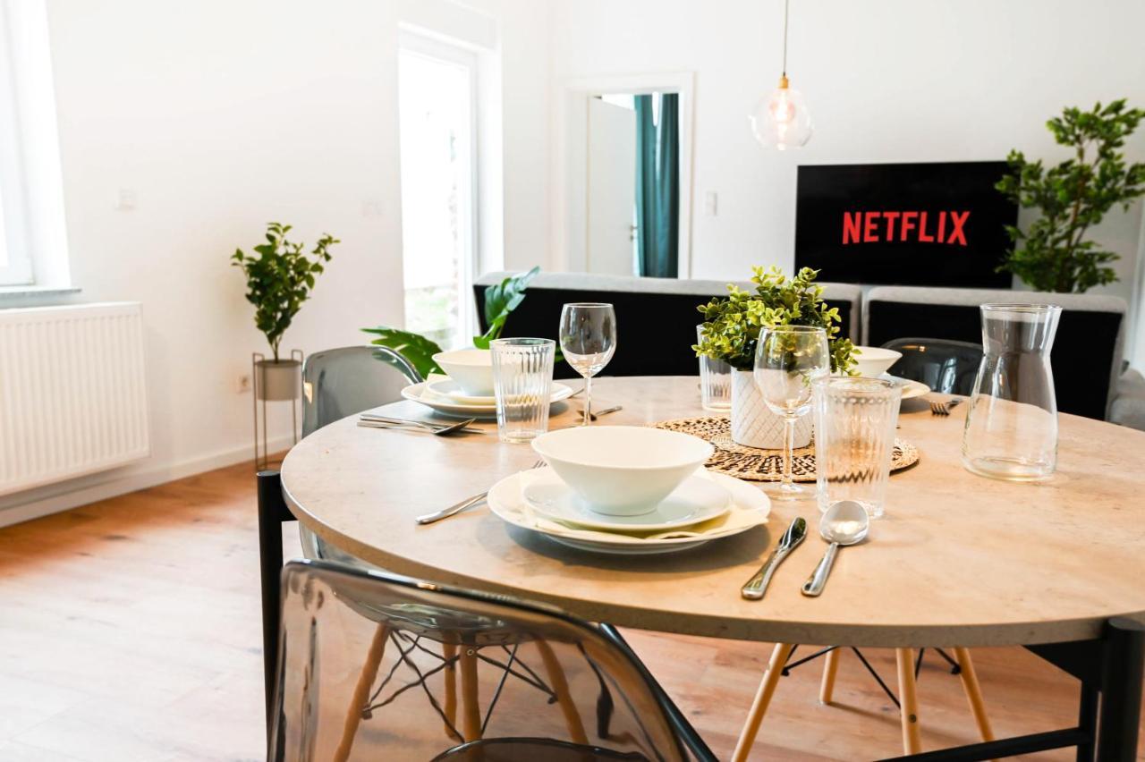 50Qm Apartment In Krefeld Zentral Gelegen Mit Hohen Decken - Beuys Apartments - Крефельд Экстерьер фото